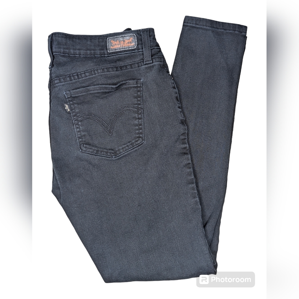 LEVI’S Women’s Black Skinny Legging  13M 31x32 Jeans
